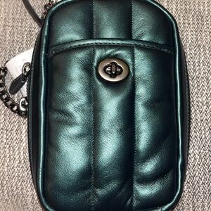 Coach Tall Camera Bag with Quilting